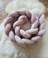 Handmade ágyneműszett kiságyba rózsaszín