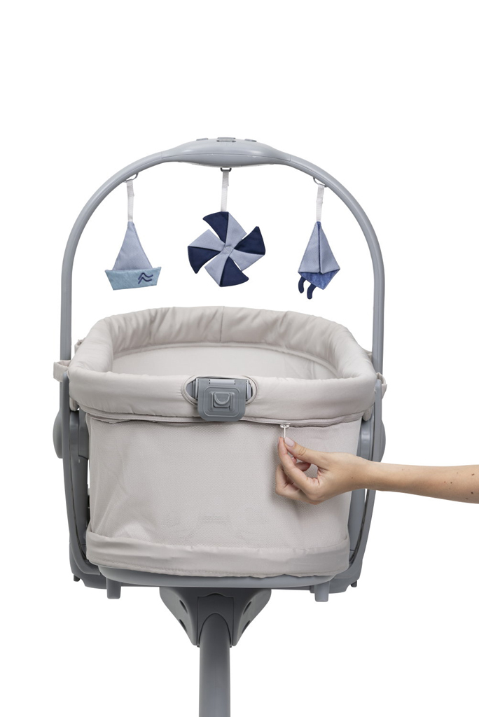 Chicco Kiságy/pihenőszék/etetőszék Chicco Baby Hug Pro - Beige Latte