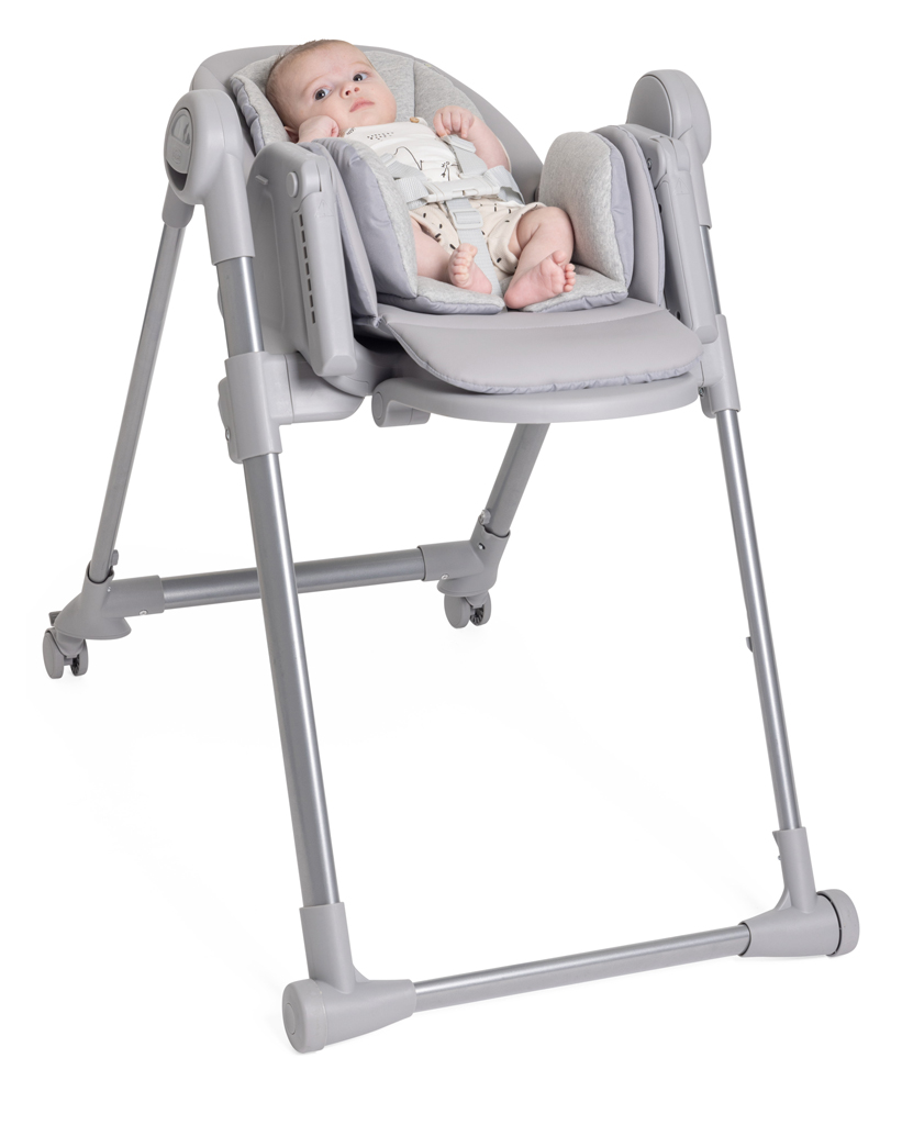 CHICCO Etetőszék Polly Armonia - Steel