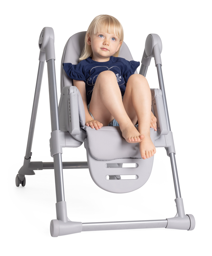 CHICCO Etetőszék Polly Armonia - Steel
