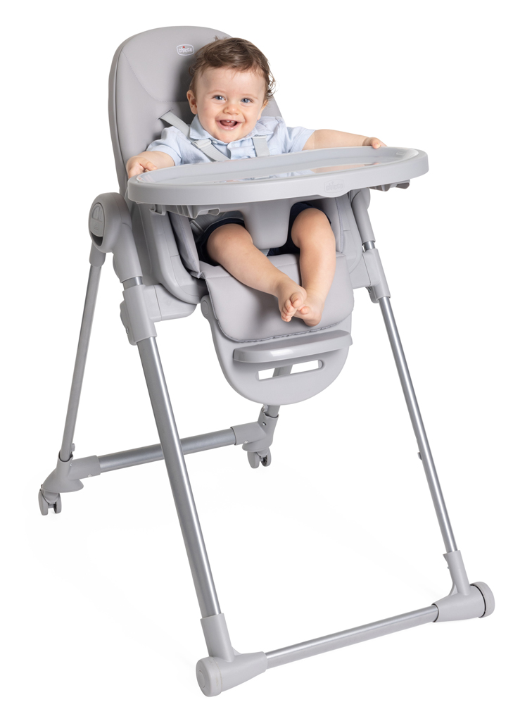 CHICCO Etetőszék Polly Armonia - Steel