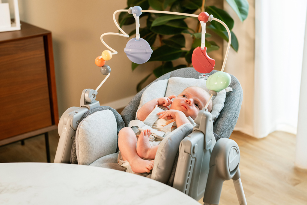 CHICCO Etetőszék Polly Armonia - Mother Pearl