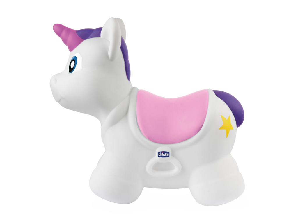 CHICCO felfújható ugráló egyszarvú 24h+