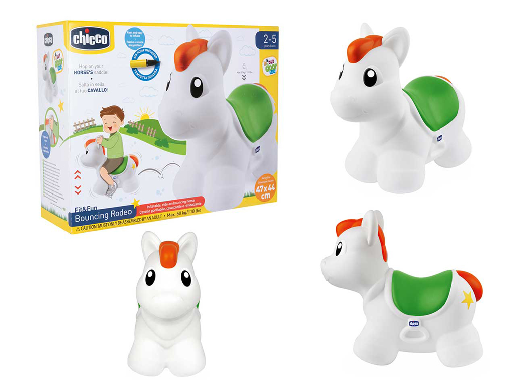 CHICCO felfújható ugráló 24hó+ Rodeo