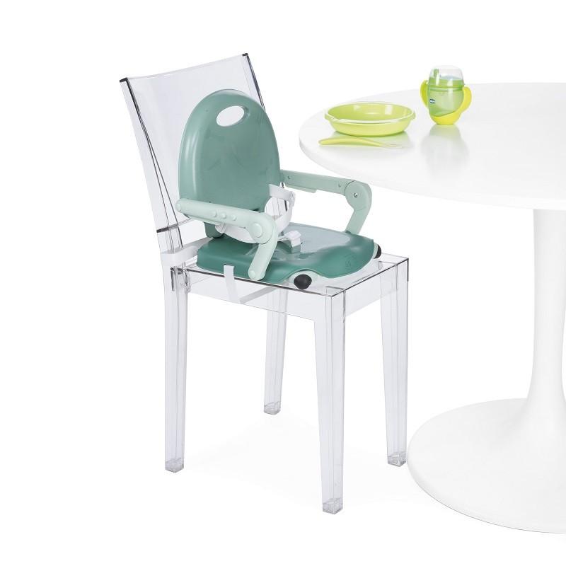 CHICCO Hordozható ülésmagasító Pocket Snack székhez - Sage