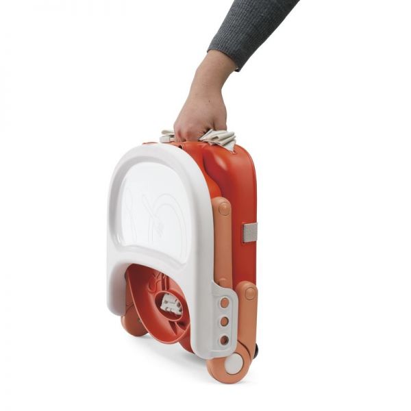 CHICCO Hordozható ülésmagasító Pocket Snack székhez - Poppy red