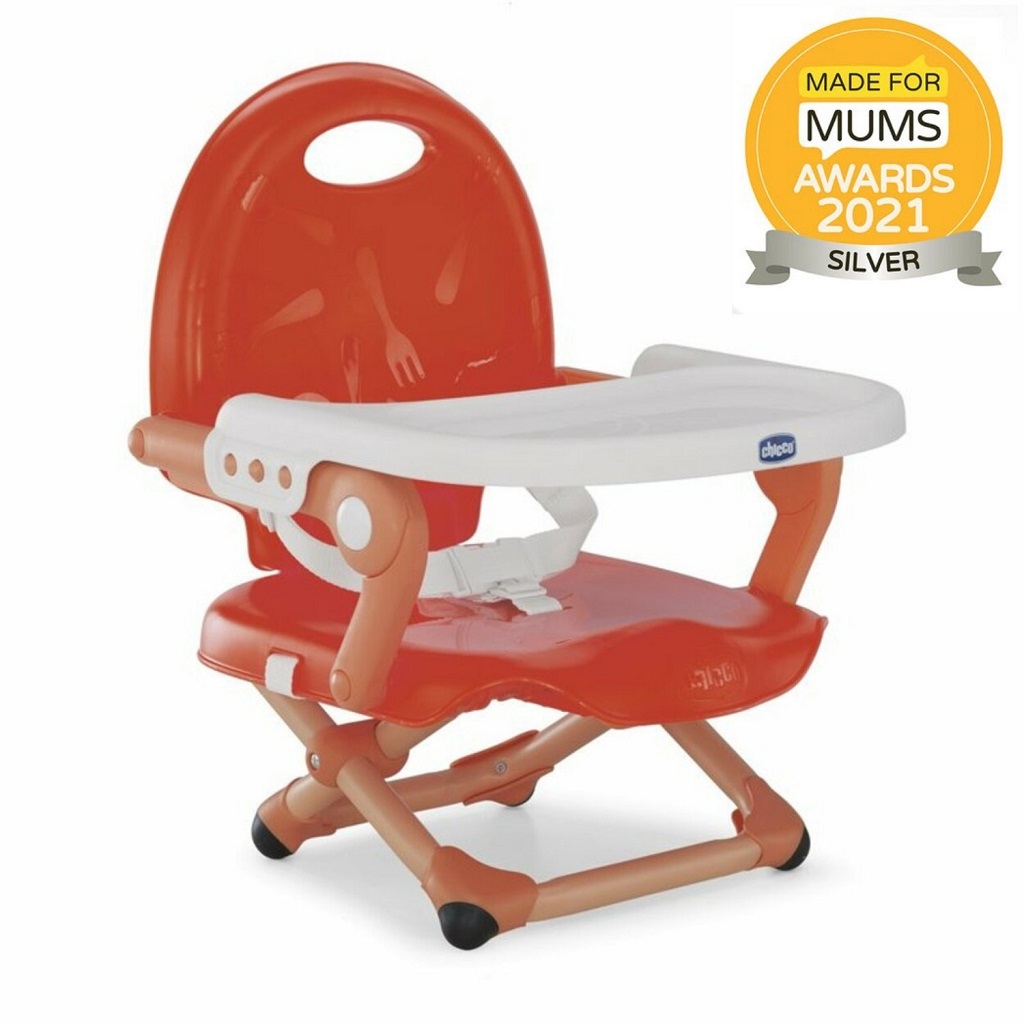 CHICCO Hordozható ülésmagasító Pocket Snack székhez - Poppy red