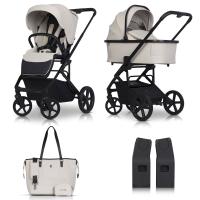 CAVOE Moi XL 2in1 + Táska + Adapterek Ecru