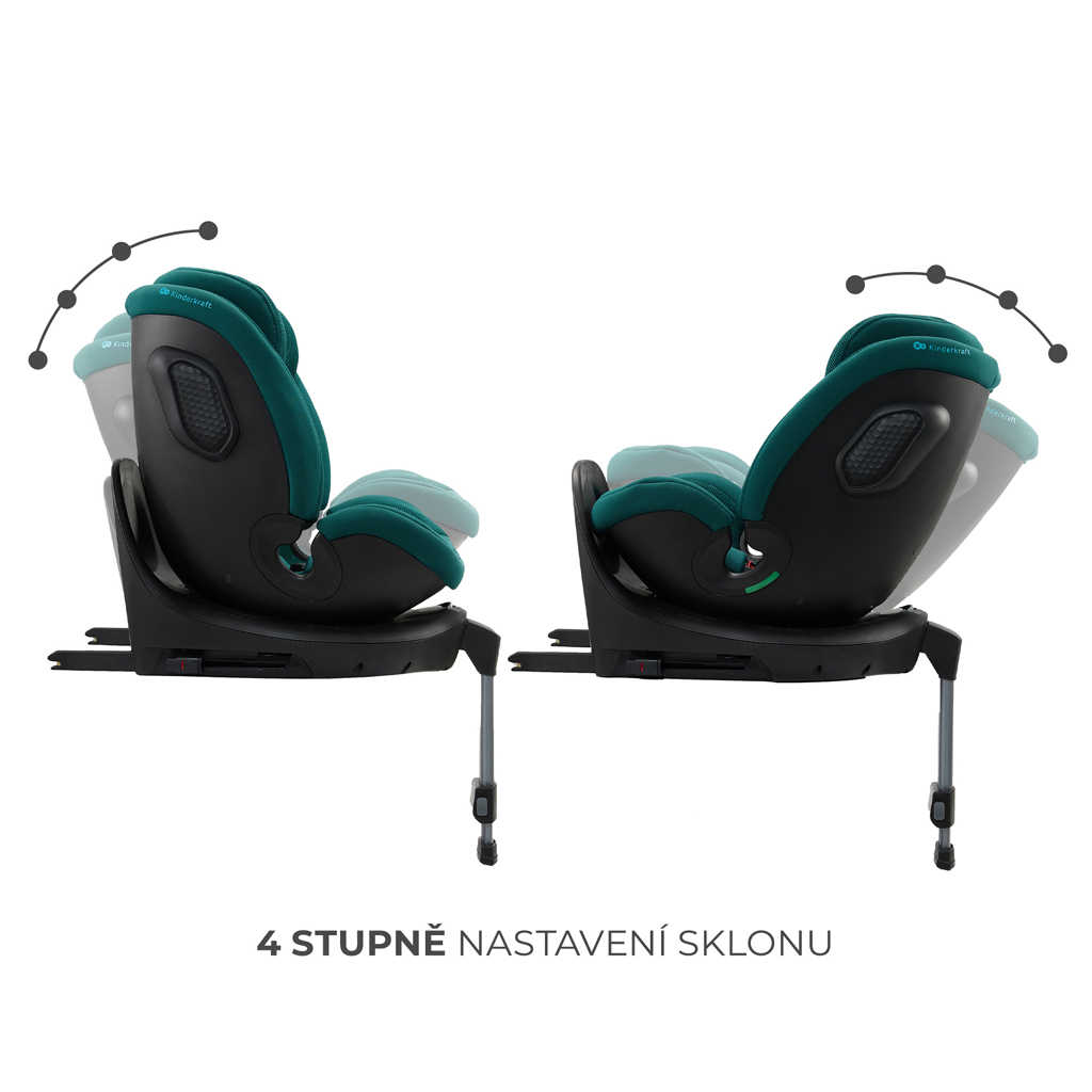 KINDERKRAFT Xrider 2 i-size autósülés 40-150 cm Zöld