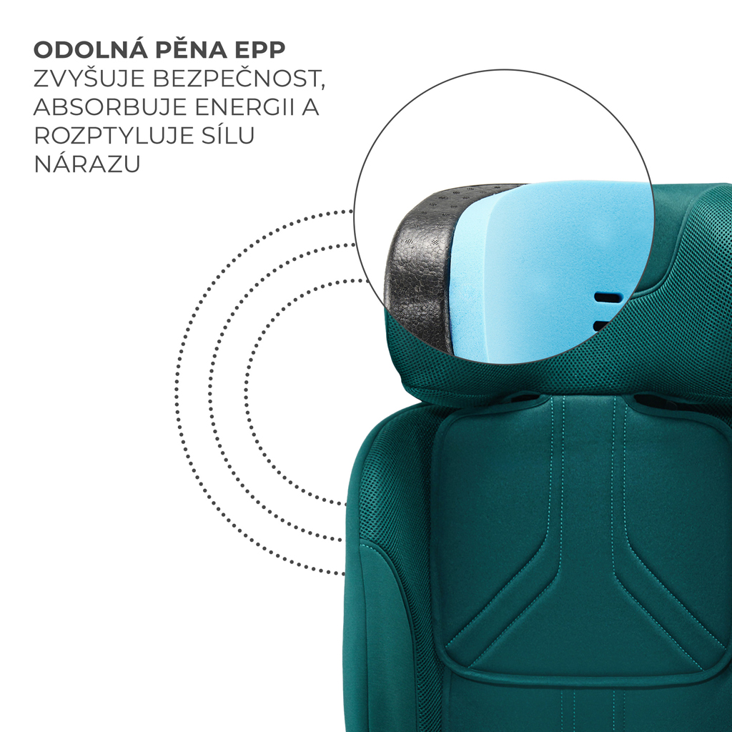 KINDERKRAFT Xrider 2 i-size autósülés 40-150 cm Zöld