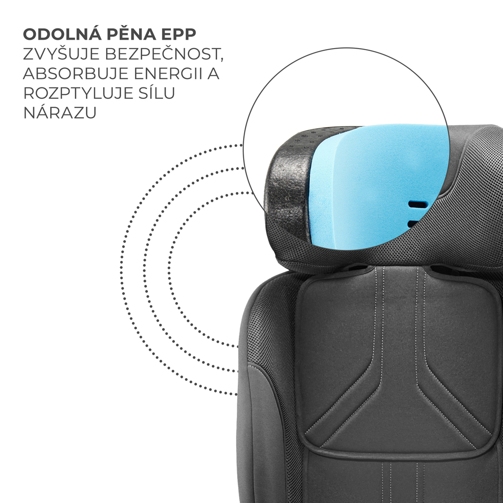 KINDERKRAFT Autósülés Xrider 2 i-size 40-150 cm Szürke