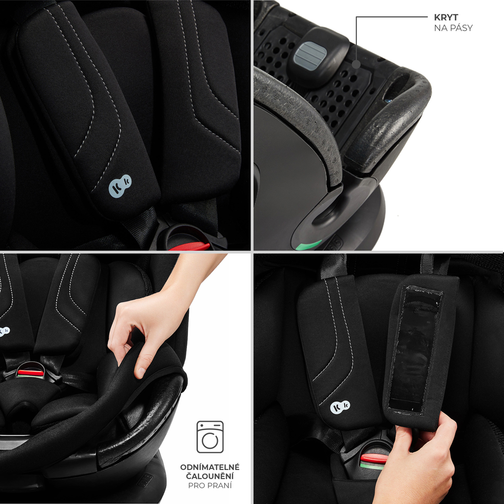 KINDERKRAFT Autósülés Xrider 2 i-size 40-150 cm Szürke