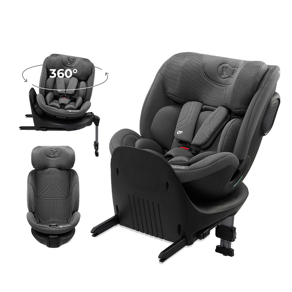 KINDERKRAFT Autósülés Xrider 2 i-size 40-150 cm Szürke