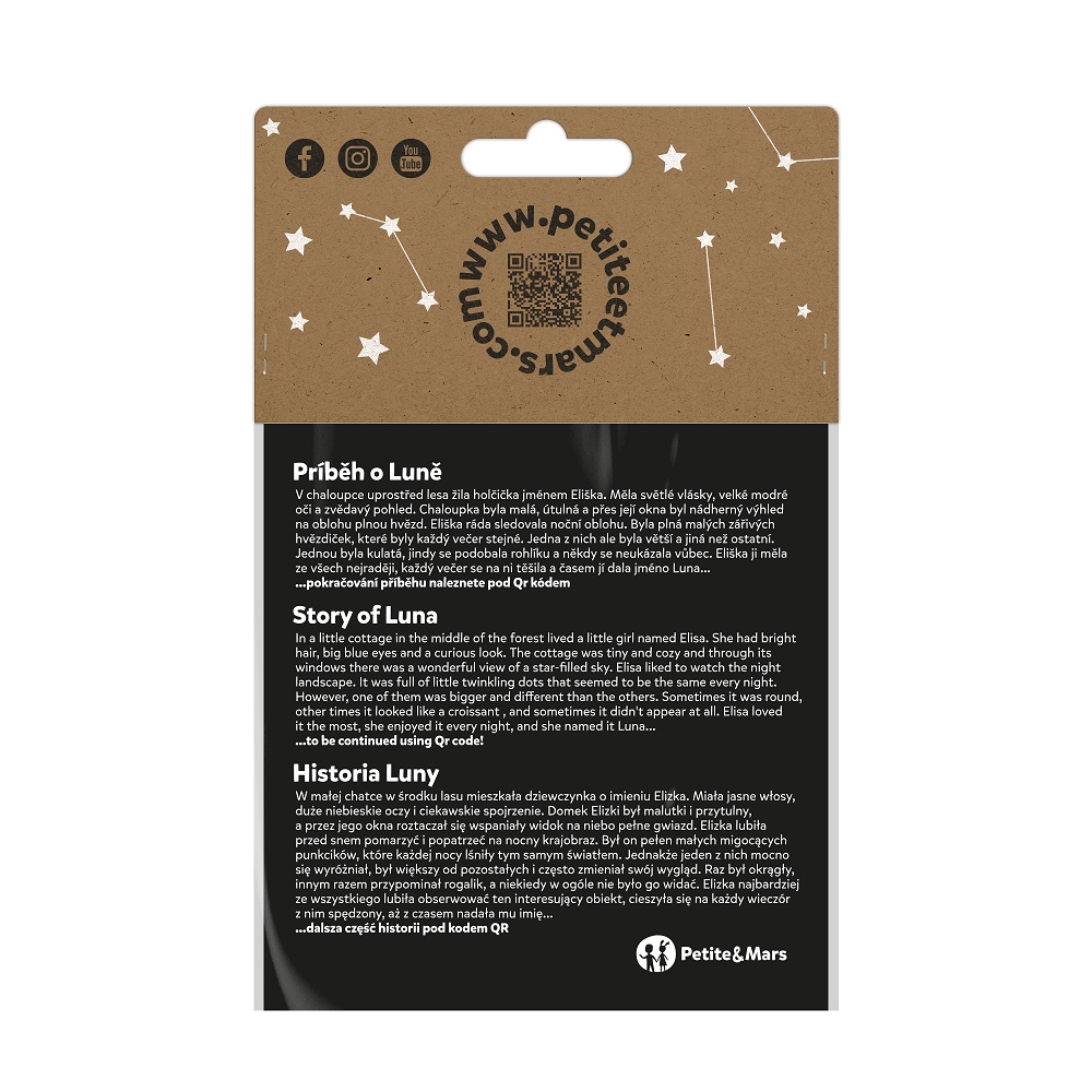 PETITE&amp;amp;amp;amp;amp;MARS Reflexné samolepky Heritage Luna