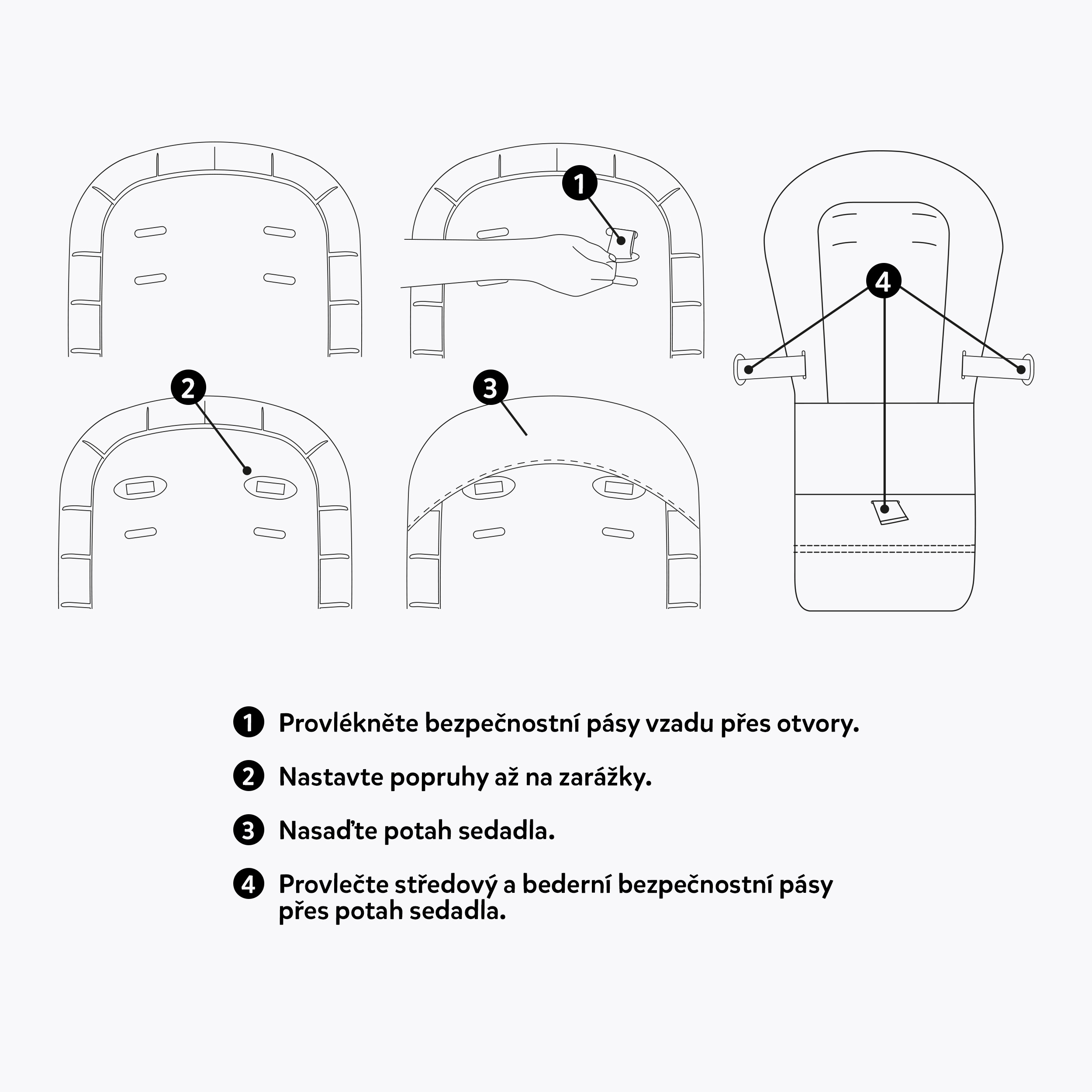 PETITE&amp;amp;amp;amp;amp;amp;amp;amp;amp;amp;MARS Etetőszék huzat és tálca Gusto Green Trees