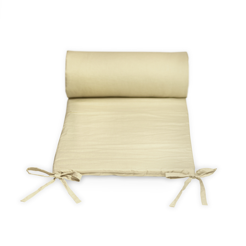 PETITE&amp;amp;amp;amp;amp;amp;amp;amp;amp;MARS Mantinel ochranný do postieľky TILLY MAX Light Beige 360 cm