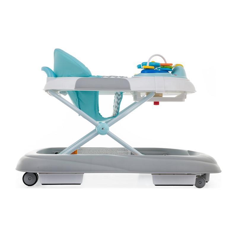 PETITE&amp;amp;MARS bébikomp hanggal Monty Chevron Blue