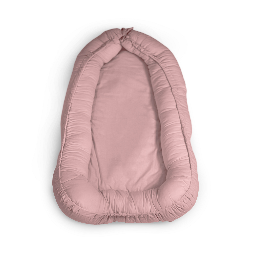 PETITE&amp;amp;amp;amp;amp;amp;amp;MARS Hniezdo ochranné pre bábätko FEEL SAFE Dusty Pink 90 x 60 cm