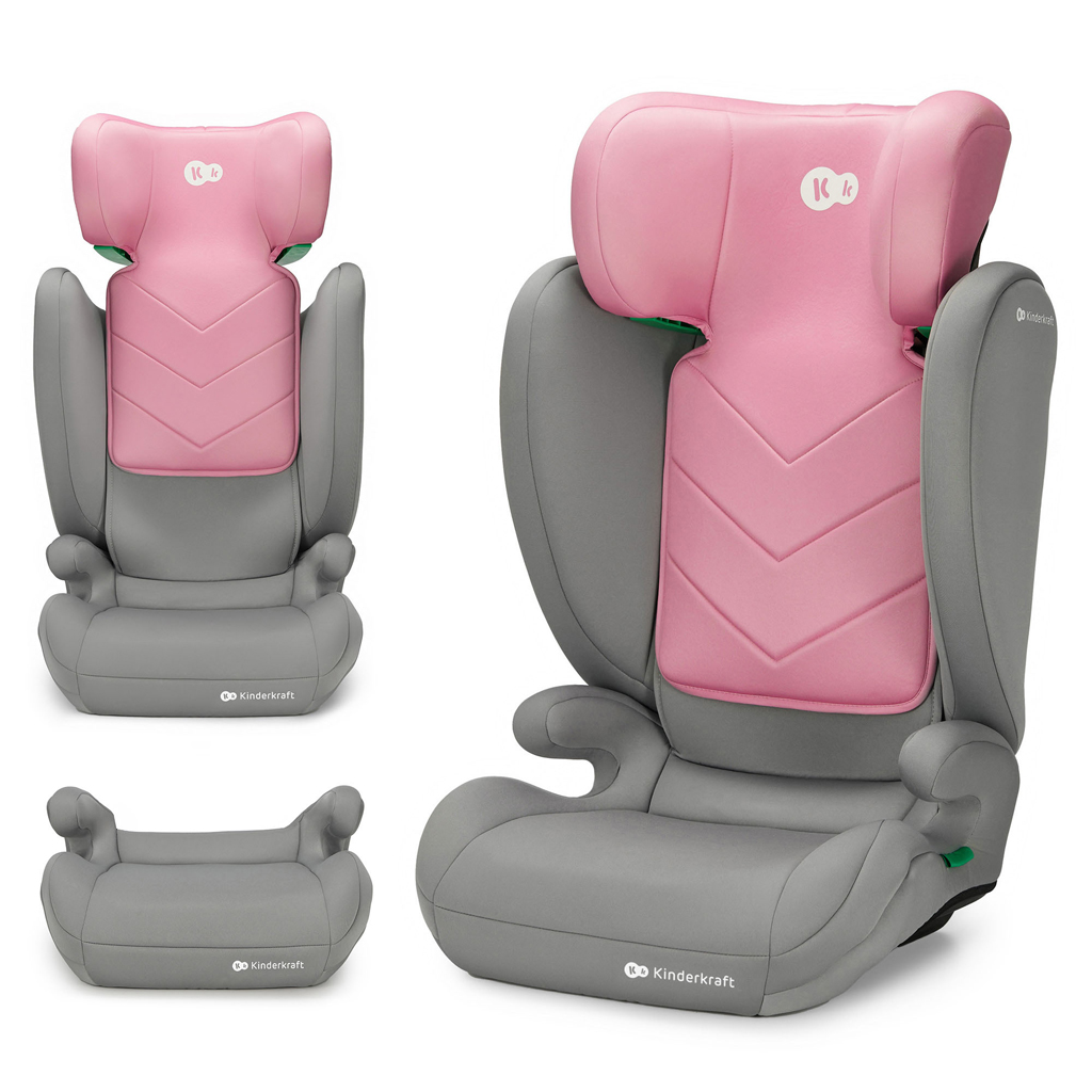 KINDERKRAFT Autósülés i-Spark i-Size 100-150 cm Pink