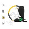 KINDERKRAFT Autósülés Junior Fix 2 Plus 100-150 cm Fekete