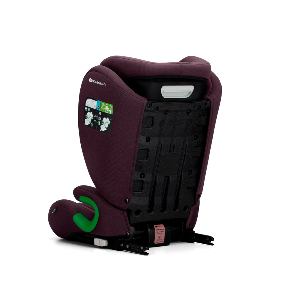 KINDERKRAFT Autósülés Junior Fix 2 100-150 cm Cherry Pearl