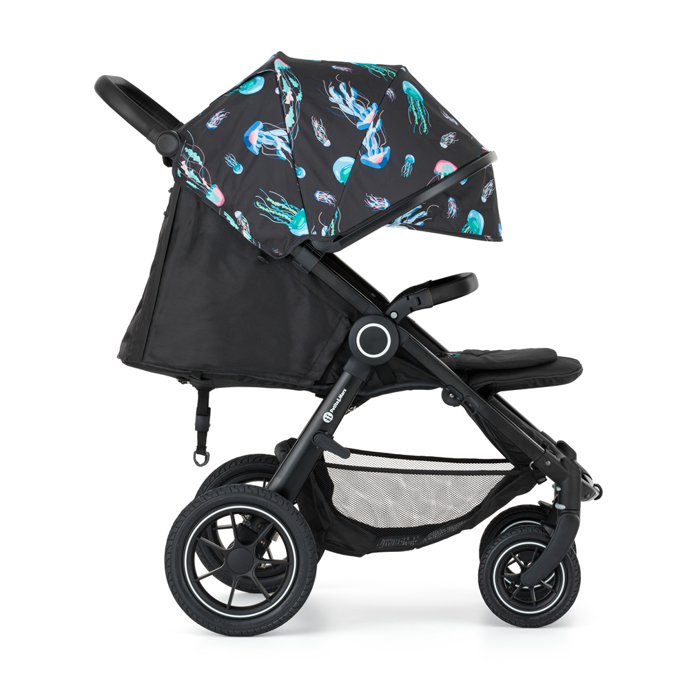 PETITE&amp;amp;amp;MARS Sport babakocsi Street2 Air Black Limited 100 Jellyfish Complete