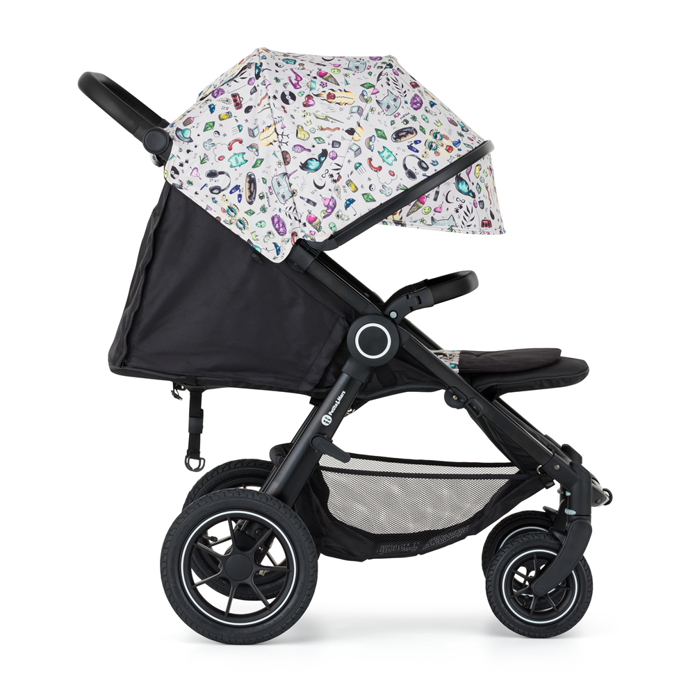 PETITE&amp;amp;MARS Sport babakocsi Street2 Air Black Limited 100 Tattoo