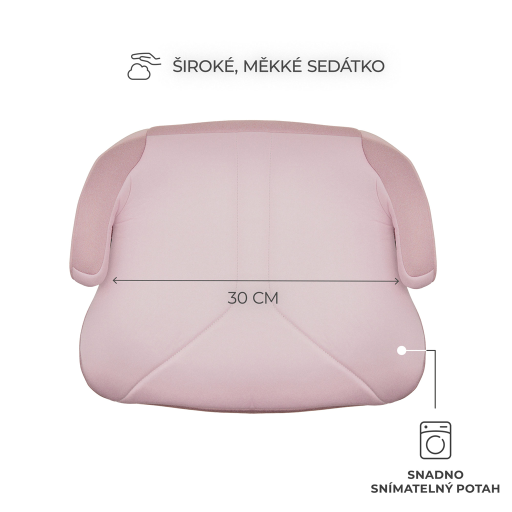 KINDERKRAFT Ülésmagasító I-Boost 2 (125–150 cm) Pink
