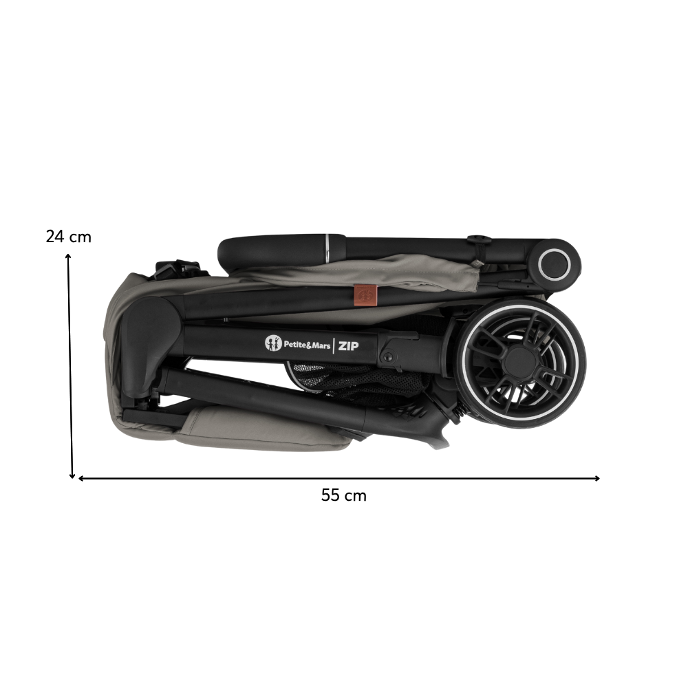 PETITE&amp;amp;amp;amp;amp;amp;amp;amp;amp;amp;amp;MARS Sport babakocsi Zip Velvet Grey