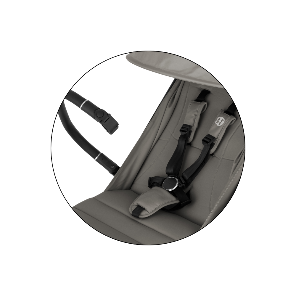 PETITE&amp;amp;amp;amp;amp;amp;MARS Sport babakocsi Zip Velvet Grey