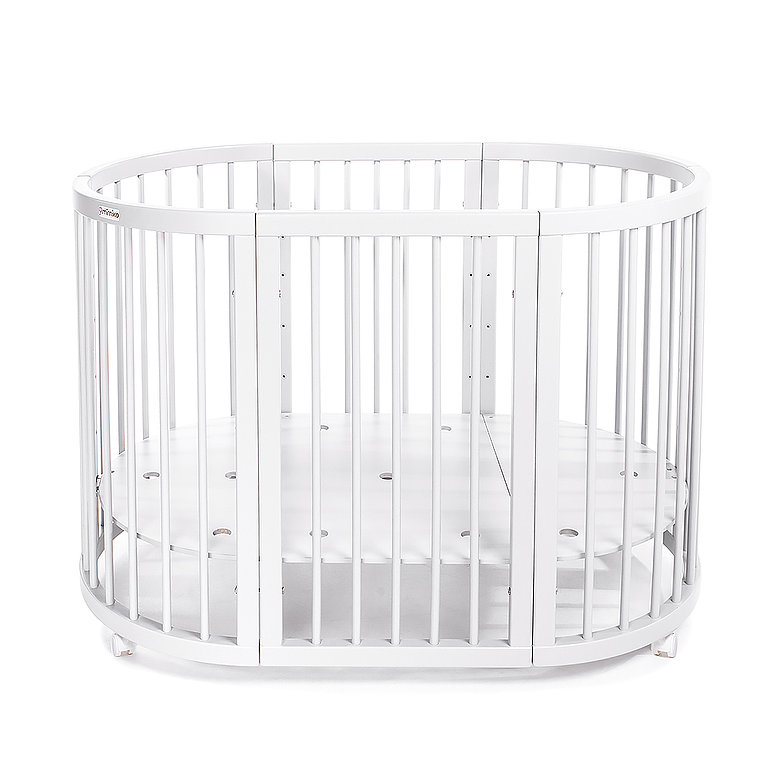 MIMIKO Kerek babaágy 9 az 1-ben Round White