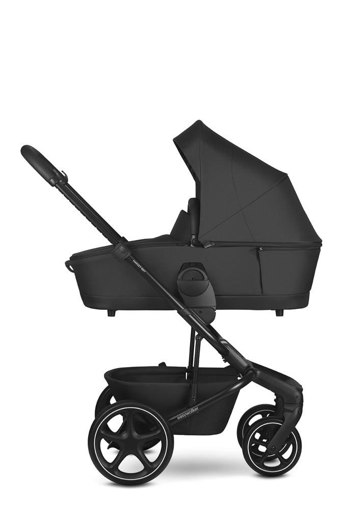 EASYWALKER Set XL kočík kombinovaný Harvey NXT s príslušenstvom Eclipse Black