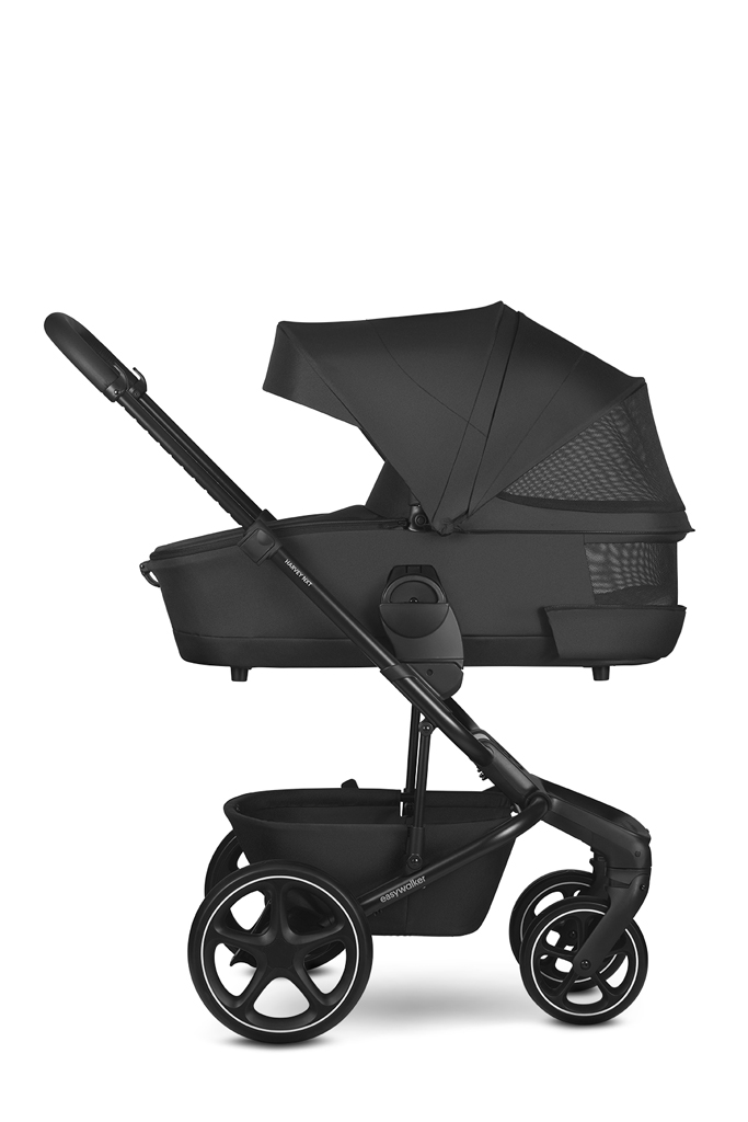 EASYWALKER Set XL kočík kombinovaný Harvey NXT s príslušenstvom Eclipse Black