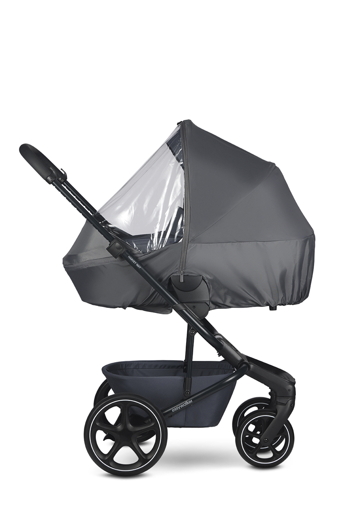 EASYWALKER Set XL kočík kombinovaný Harvey NXT s príslušenstvom Eclipse Black