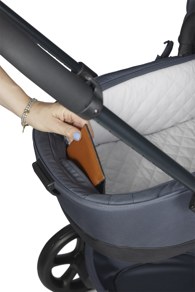 EASYWALKER Set XL kočík kombinovaný Harvey NXT s príslušenstvom Eclipse Black