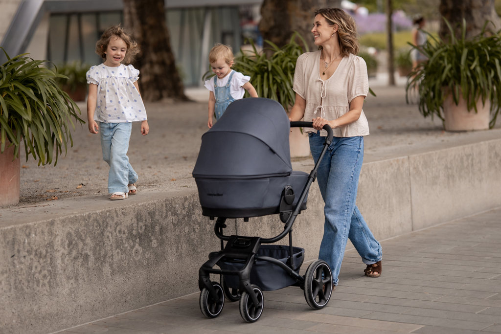 EASYWALKER Set XL kočík kombinovaný Harvey NXT s príslušenstvom Eclipse Black