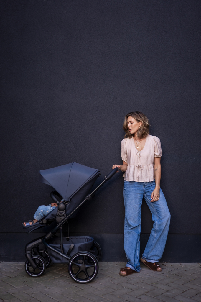 EASYWALKER Set XL kočík kombinovaný Harvey NXT s príslušenstvom Mocha Brown