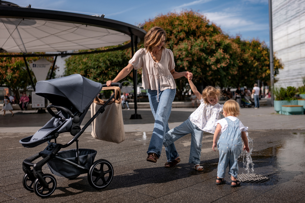 EASYWALKER Set XL kočík kombinovaný Harvey NXT s príslušenstvom Mocha Brown