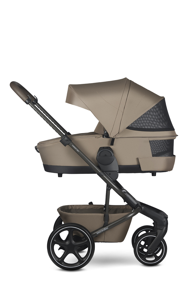 EASYWALKER Set XL kočík kombinovaný Harvey NXT s príslušenstvom Mocha Brown