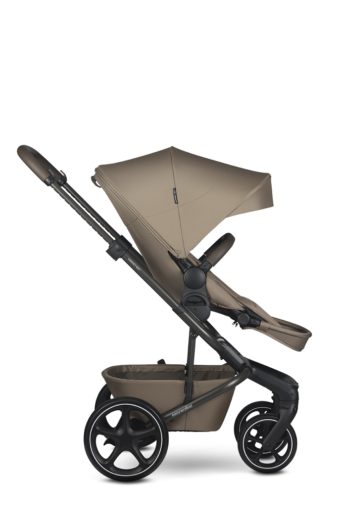 EASYWALKER Set XL kočík kombinovaný Harvey NXT s príslušenstvom Mocha Brown