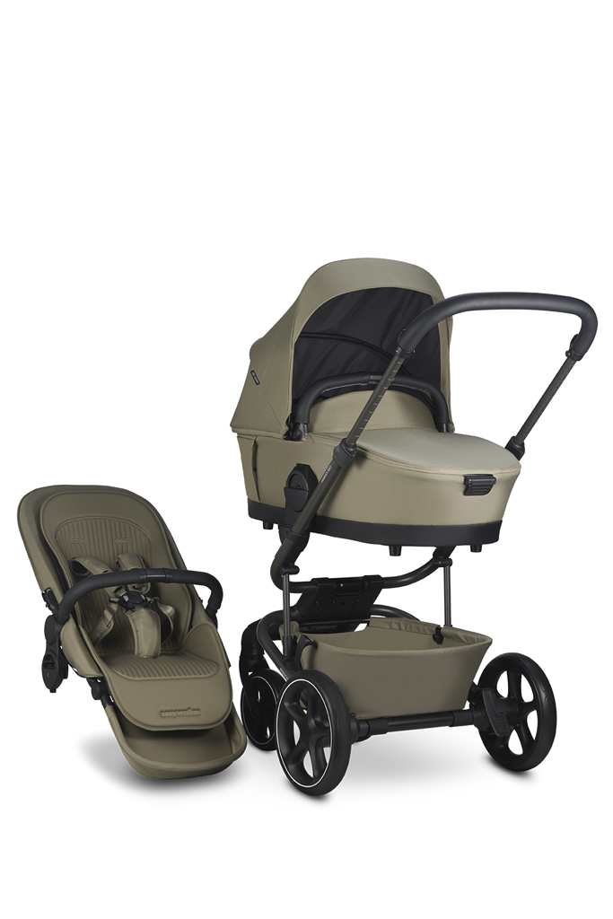 EASYWALKER Set XL kočík kombinovaný Harvey NXT s príslušenstvom Moss Green