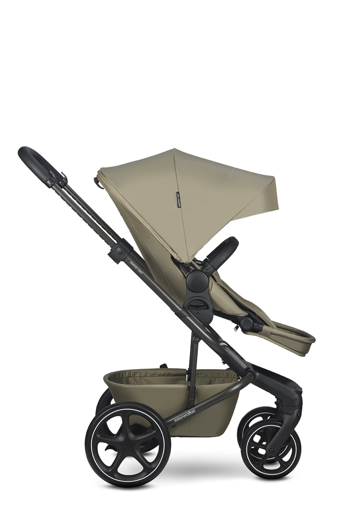 EASYWALKER Set XL kočík kombinovaný Harvey NXT s príslušenstvom Moss Green