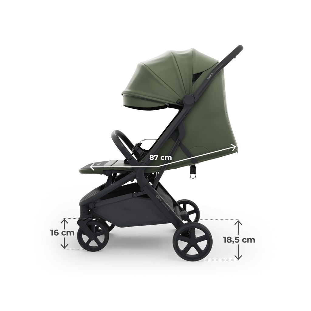 KINDERKRAFT SELECT Sport babakocsi Nubi 3 Mystic Green