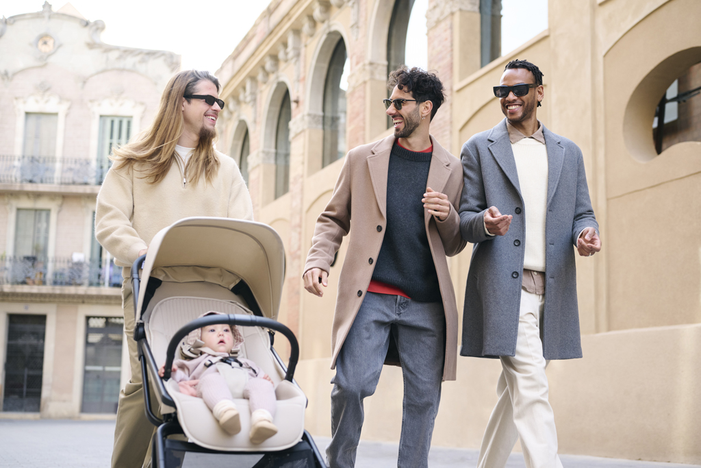 EASYWALKER Kombinált babakocsi Rockey S Bright Taupe