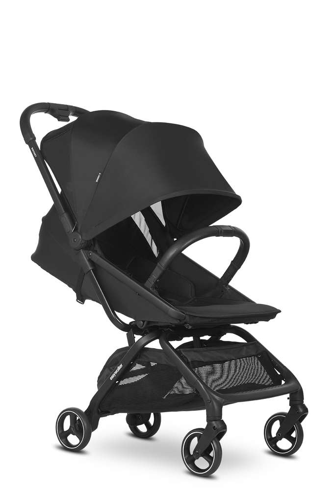 EASYWALKER Kombinált babakocsi Rockey S Pure Black