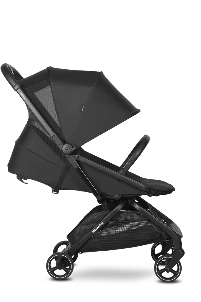 EASYWALKER Kombinált babakocsi Rockey S Pure Black