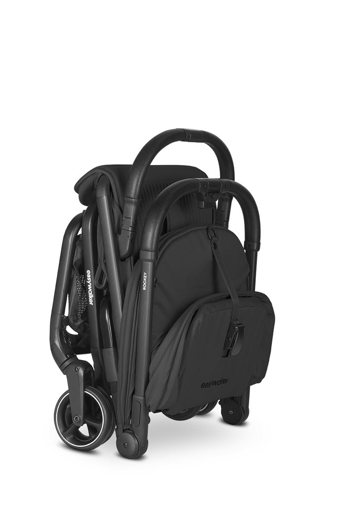 EASYWALKER Kombinált babakocsi Rockey S Pure Black