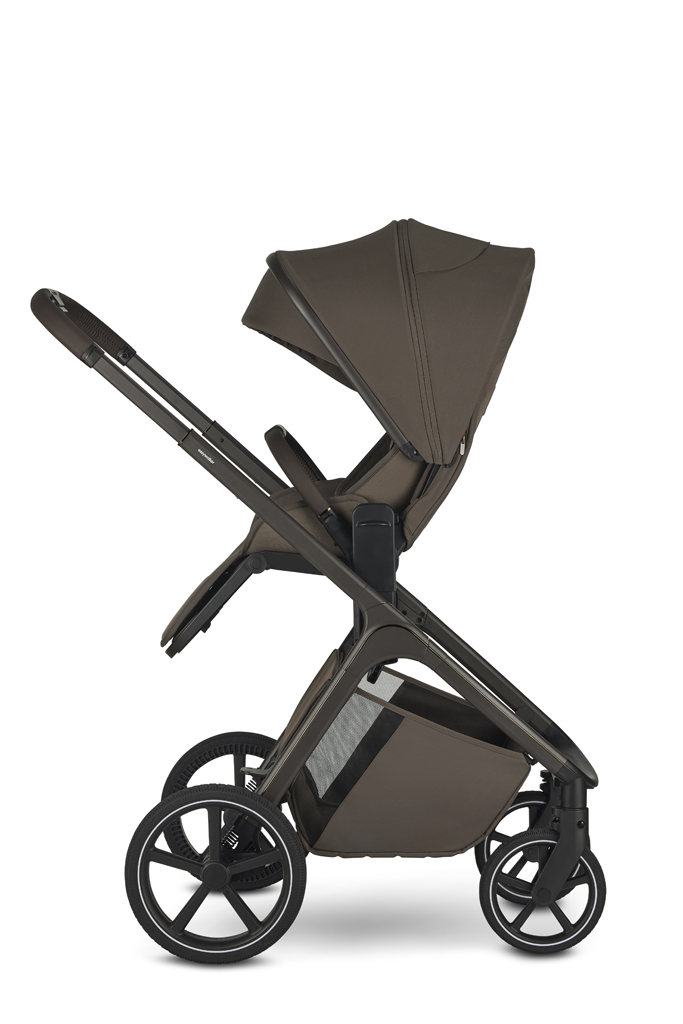 EASYWALKER Kočík kombinovaný Zoey Chestnut Brown + CYBEX Aton B2 i-Size + základňa