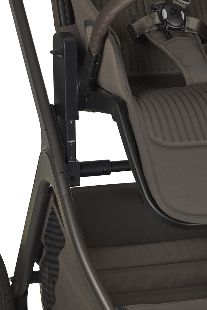 EASYWALKER Kočík kombinovaný Zoey Chestnut Brown + CYBEX Aton B2 i-Size + základňa