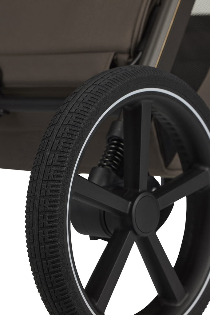 EASYWALKER Kočík kombinovaný Zoey Chestnut Brown + CYBEX Aton B2 i-Size + základňa